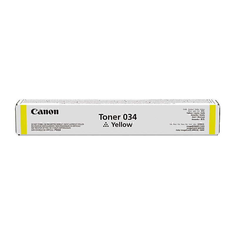 Canon CART034 Yellow Toner 7,300 pages - CART034Y