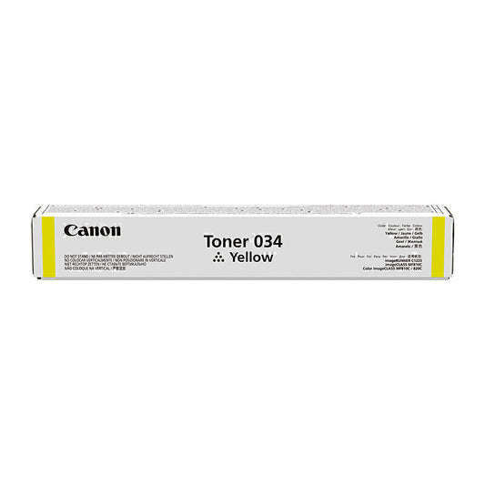 Canon CART034 Yellow Toner 7,300 pages - CART034Y