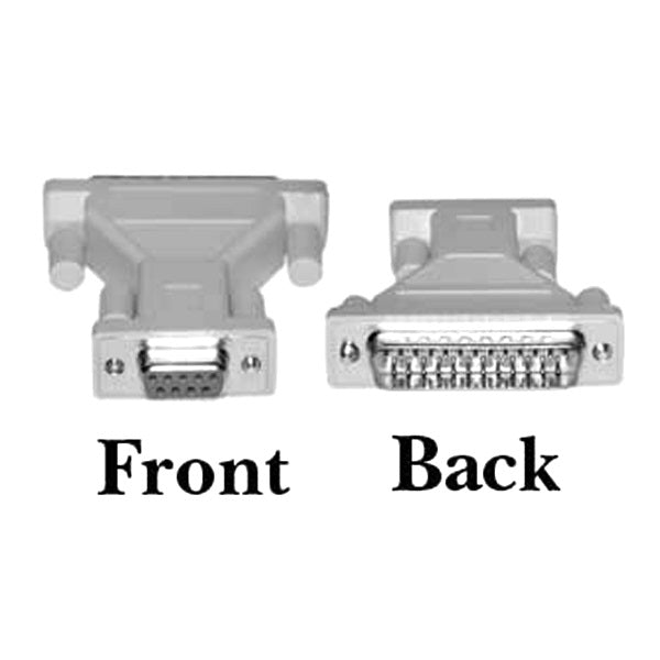 8Ware D-SUB DB 25-pin to DB 9-pin Male to Female Adapter GC-4046