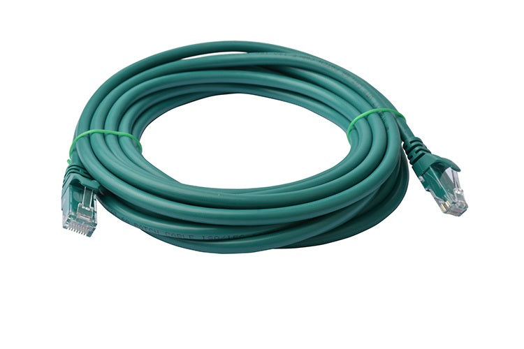 8Ware CAT6A Cable 10m - Green Color RJ45 Ethernet Network LAN UTP Patch Cord Snagless PL6A-10GRN