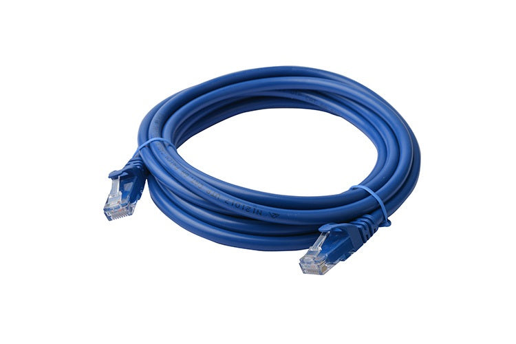 8Ware CAT6A Cable 3m - Blue Color RJ45 Ethernet Network LAN UTP Patch Cord Snagless PL6A-3BLU