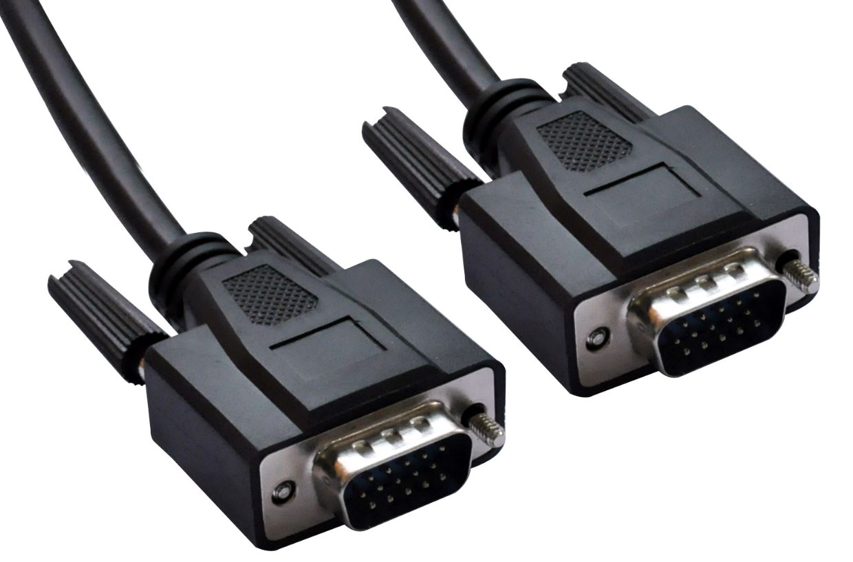8Ware VGA Monitor Cable 5m 15pin Male to Male with Filter for Projector Laptop Computer Monitor UL Approved RC-3050F-5