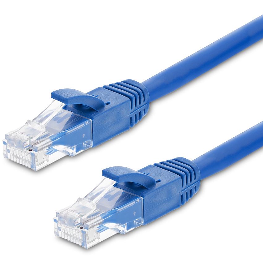 Astrotek CAT6 Cable 0.25m / 25cm - Blue Color Premium RJ45 Ethernet Network LAN UTP Patch Cord 26AWG CU Jacket AT-RJ45BLU6-0.25M