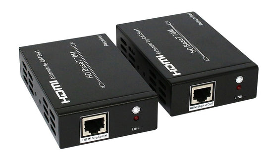 Astrotek HDMI Extender over RJ45 CAT5 CAT6 LAN Ethernet Network Converter Splitter for Foxtel Support 40m 4Kx 2K@30hz or 70m 1080p - a pair AT-HDMIEXT-4K