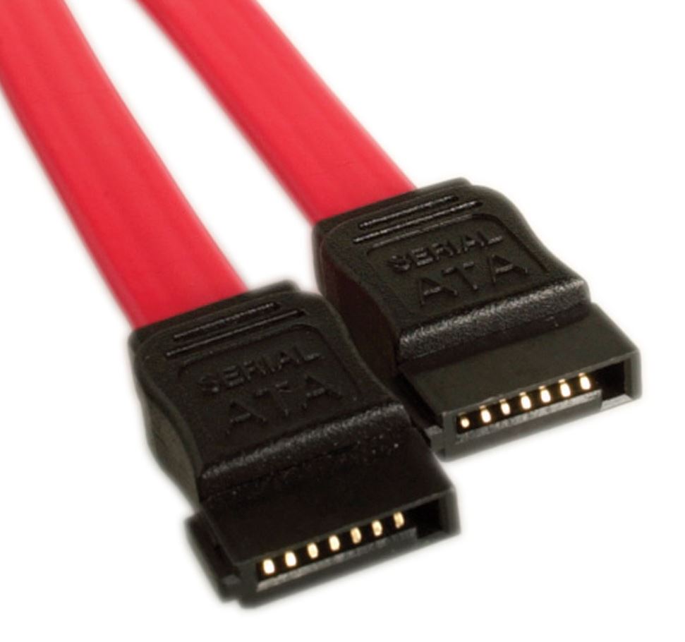 Astrotek Serial ATA SATA 2 Data Cable 50cm 7 pins to 7 pins Straight 26AWG Red ~CB8W-FC-5031 CB8W-FC-5075 AT-SATA-180D
