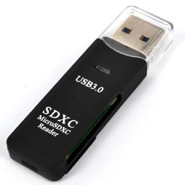 Astrotek USB 3.0 Card Reader for SD and Micro SD Black Colour AT-USB-R ...