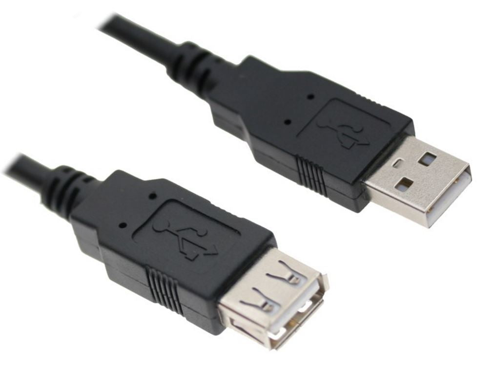 Astrotek USB 2.0 Extension Cable 2m - Type A Male to Type A Female RoHS AT-USB2-AA-1.8M