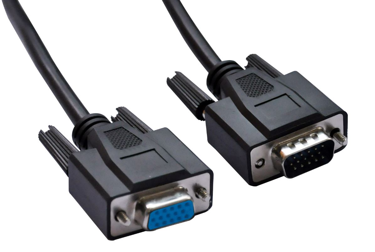 Astrotek VGA Extension Cable 4.5m - 15 pins Male to 15 pins Female for ...