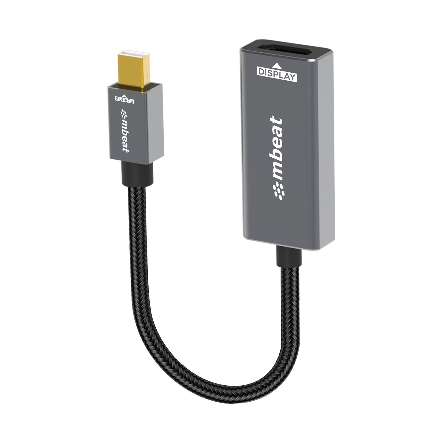 mbeat Tough Link Mini DisplayPort to HDMI Adapter Seamless Connectivity HDMI Version: 1.3 1080p@60Hz HD display MB-XAD-MDPHD