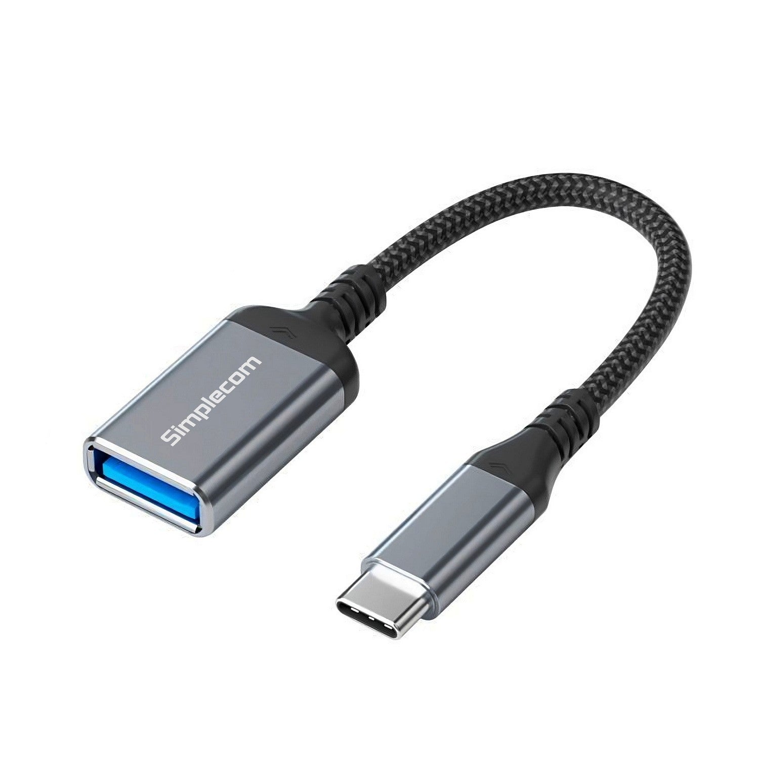 Simplecom CA131 USB-C Male to USB-A Female USB 3.0 OTG Adapter Cable C ...
