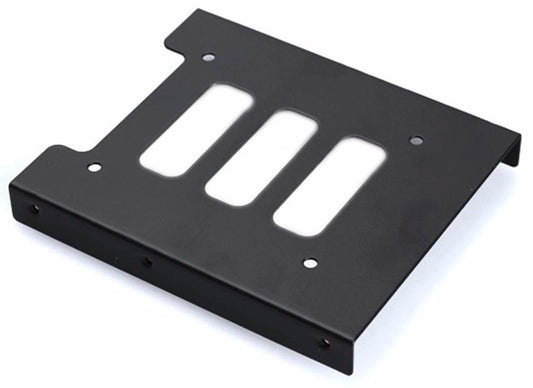Aywun 2.5' to 3.5' Bracket Metal. Supports SSD. Bulk Pack no screw. *Some cases may not be compatible as screw holes may required to be drilled. ACCSSDBRACKET25