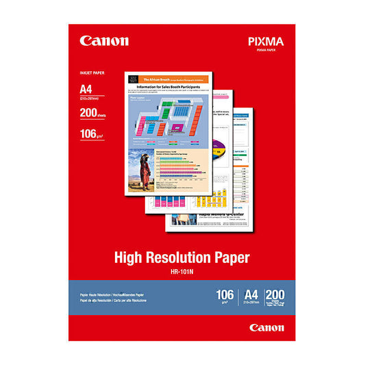 Canon A4 Paper HR-101 200 Pkt 200 sheets - HR-101N