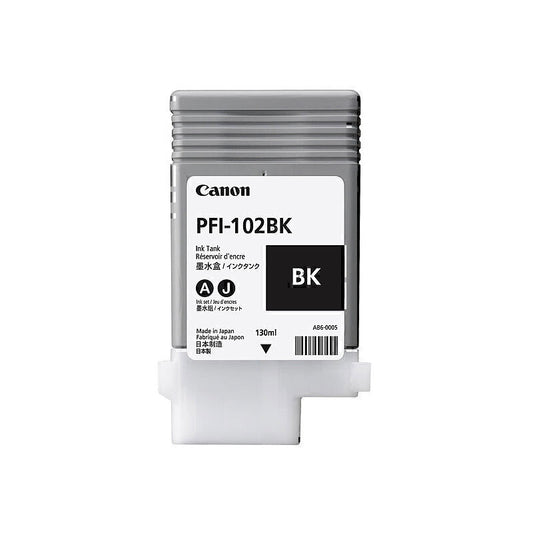 Canon PFI102 Black Ink  - PFI-102BK