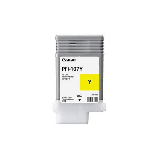 Canon PFI107 Yellow Ink  - PFI-107Y