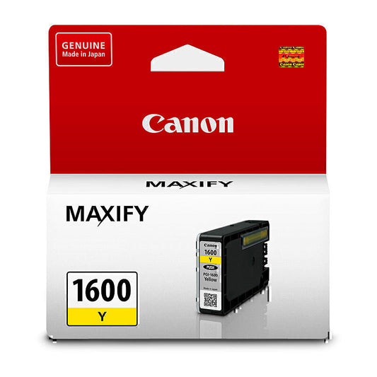 Canon PGI1600 Yellow Ink Tank 300 pages - PGI1600Y