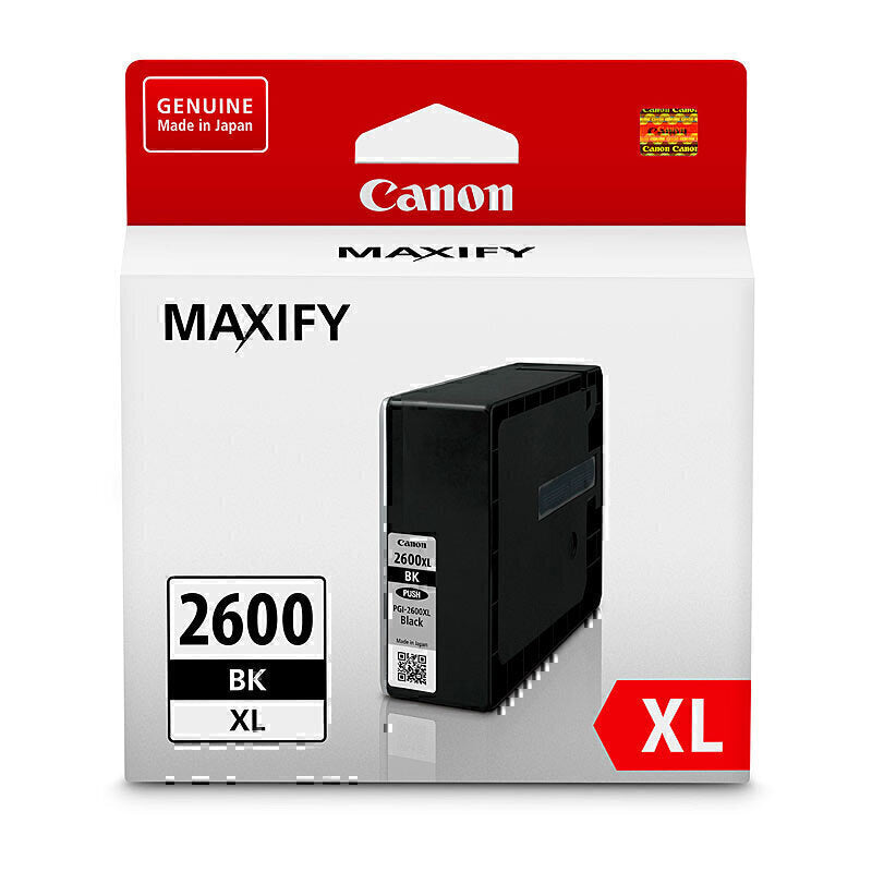 Canon PGI2600XL Black Ink Tank 2500 pages - PGI2600XLBK