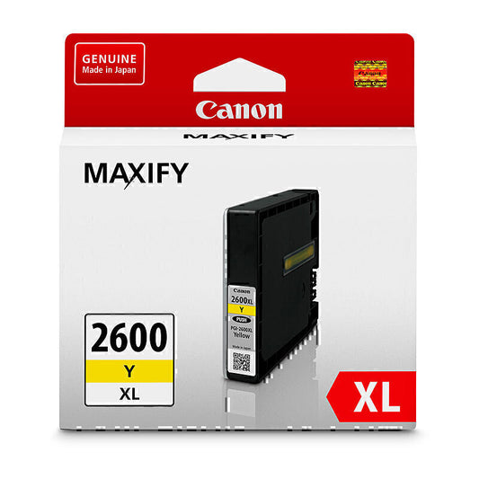 Canon PGI2600XL Yellow Ink Tank 1500 pages - PGI2600XLY