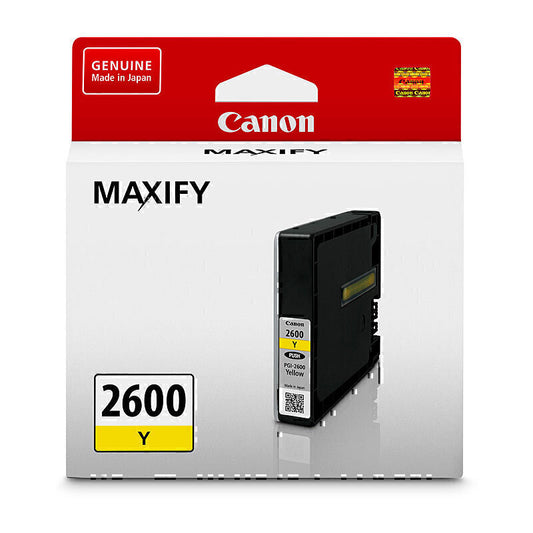 Canon PGI2600 Yellow Ink Tank 700 pages - PGI2600Y