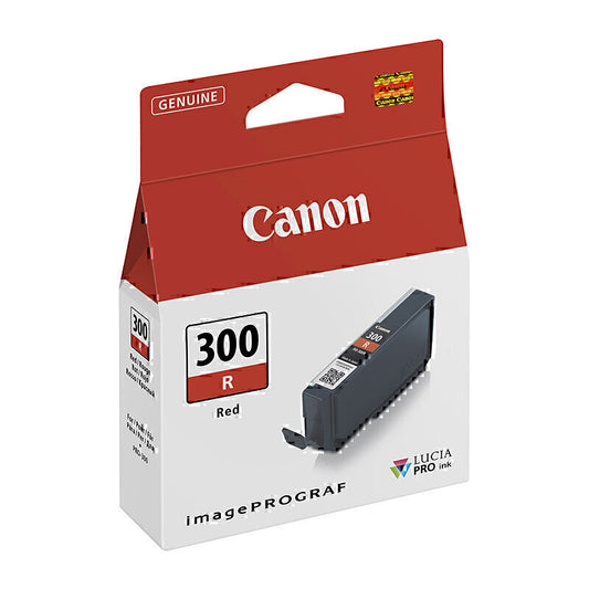 Canon PFI300 Red Ink Tank  - PFI300R