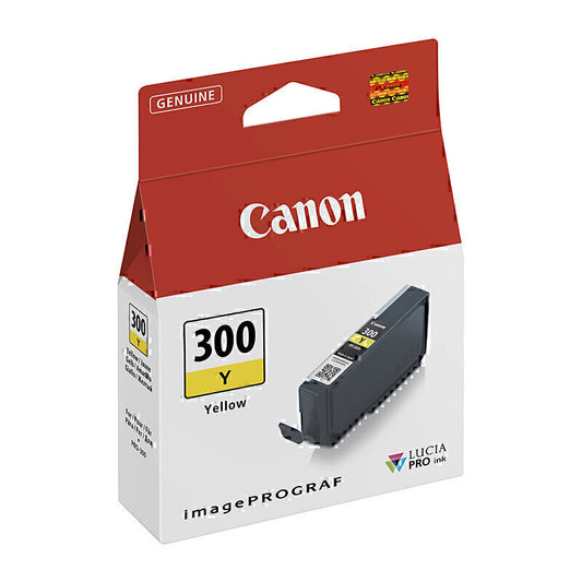 Canon PFI300 Yellow Ink Tank  - PFI300Y