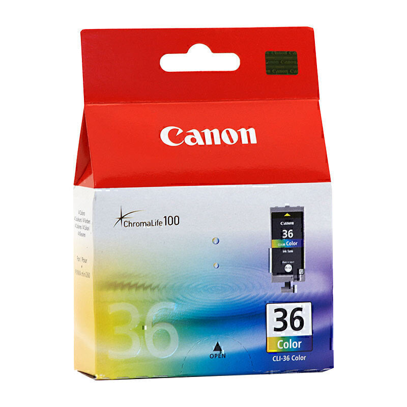 Canon CLI36C Four Colour Ink Tank 109 pages - CLI36C