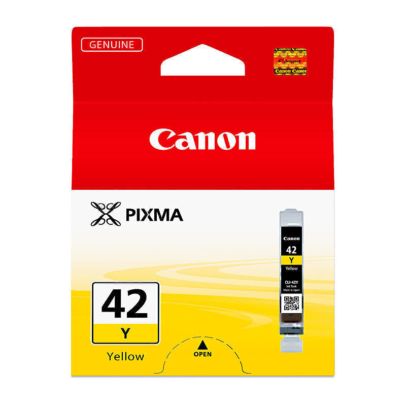 Canon CLI42 Yellow Ink Cartridge 51 pages A3+ - CLI42Y