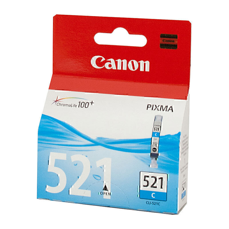 Canon CLI521 Cyan Ink Cartridge 448 pages - CLI521C