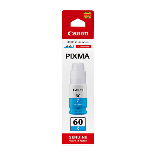 Canon GI60 Cyan Ink Bottle 7,700 pages - GI60C