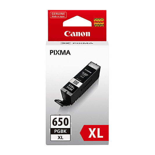 Canon PGI650XL Black Ink Cartridge 500 A4 pages (ISO/IEC 24711) - PGI650XLBK