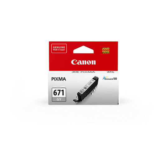 Canon CLI671 Grey Ink Cartridge  - CLI671GY