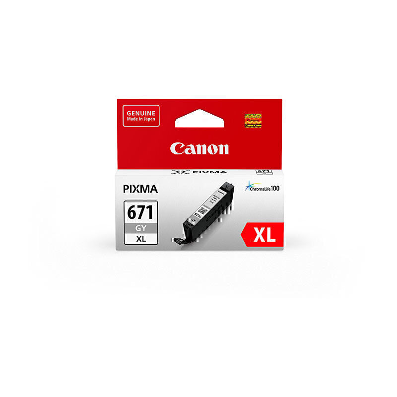 Canon CLI671XL Grey Ink Cartridge  - CLI671XLGY