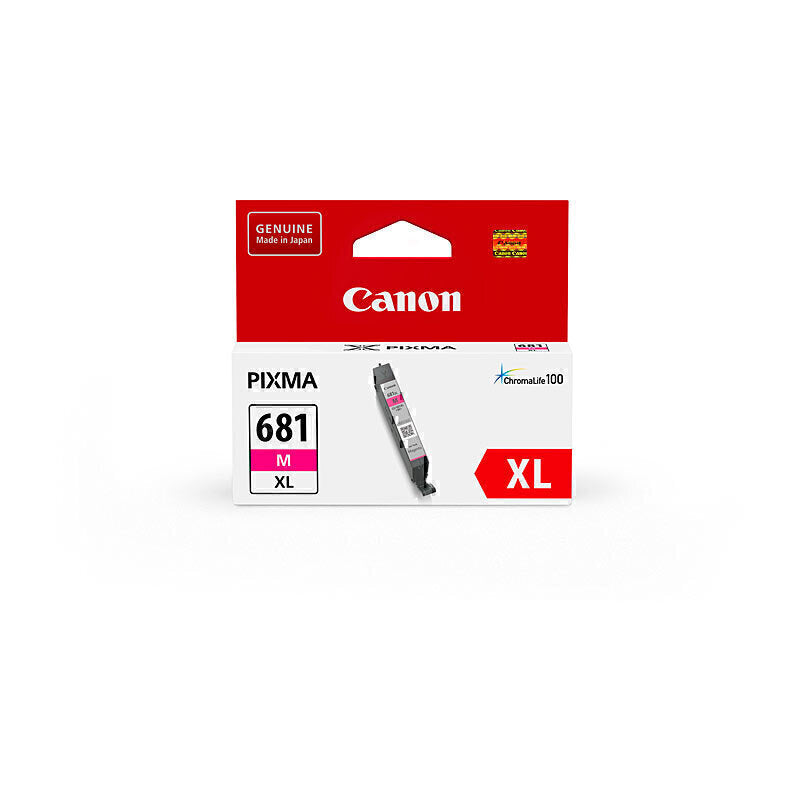 Canon CLI681XL Magenta Ink Cartridge 515 pages ISO/IEC 24711 - CLI681XLM