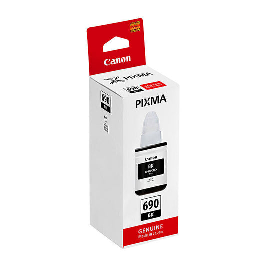 Canon GI690 Black Ink Bottle 6,000 pages - GI690BK