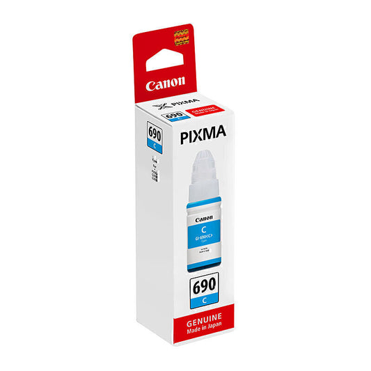 Canon GI690 Cyan Ink Bottle 7,000 pages - GI690C