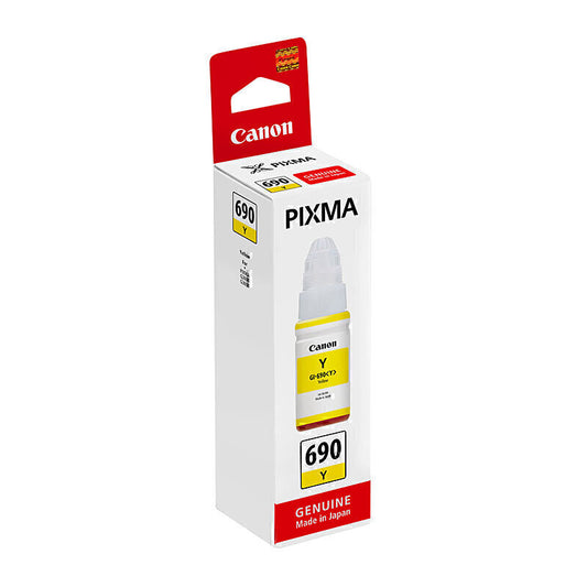Canon GI690 Yellow Ink Bottle 7,000 pages - GI690Y