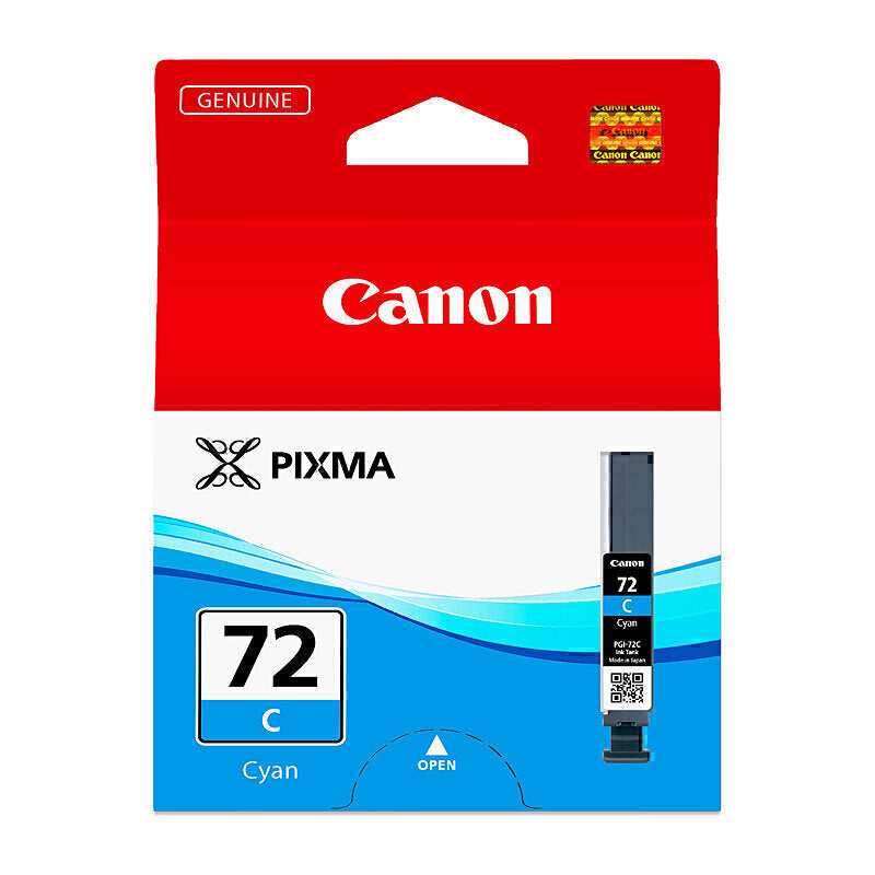 Canon PGI72 Cyan Ink Cartridge 73 pages A3+ - PGI72C