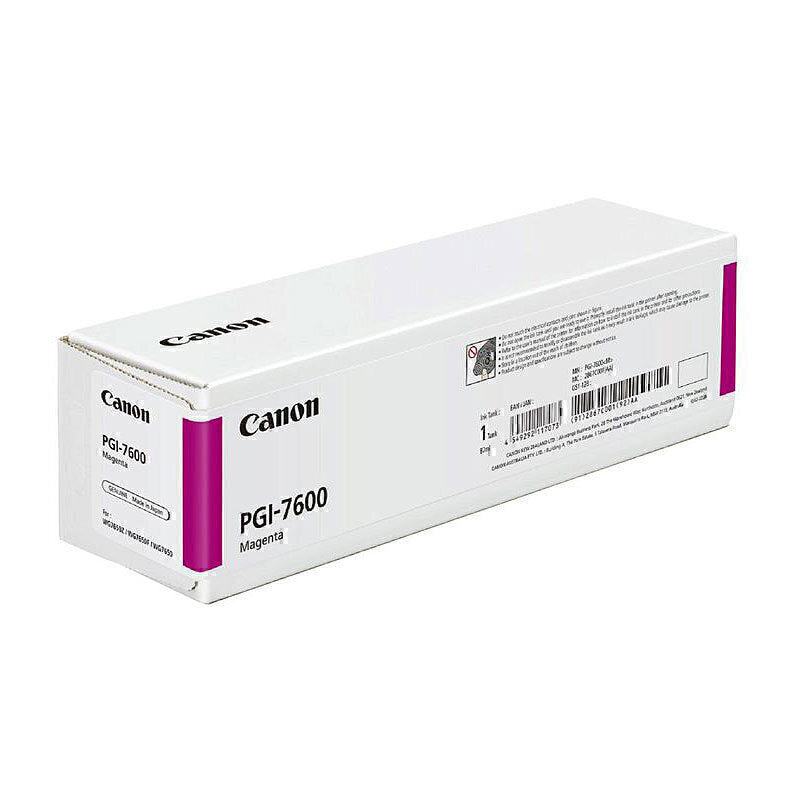 Canon PGI7600 Magenta Ink Tank 6,600 pages - PGI7600M