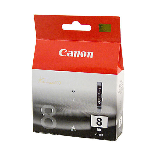 Canon CLI8BK Photo Black Ink Cartridge 65 pages - CLI8BK