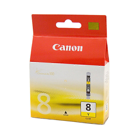 Canon CLI8Y Yellow Ink Cartridge 40 pages - CLI8Y