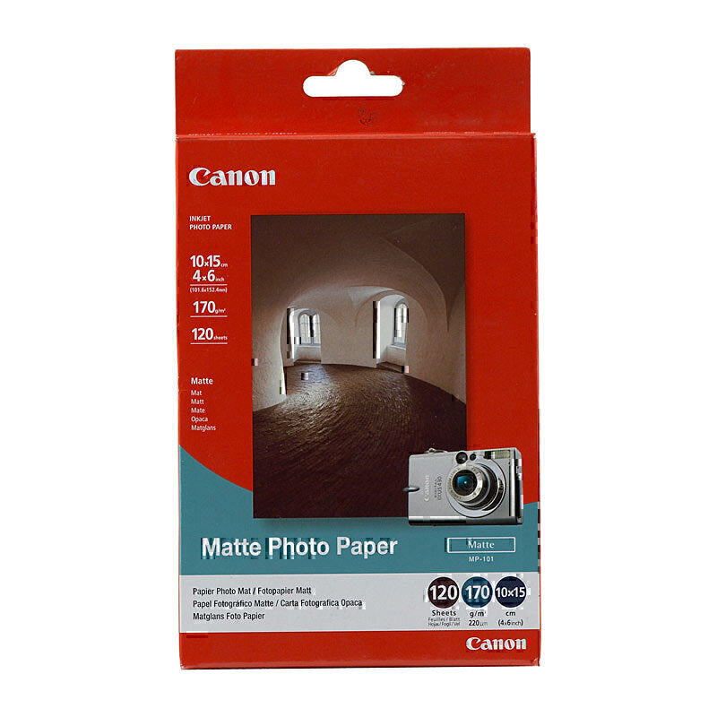 Vtech Paper Canon Matte Photo Paper 4x6 120 sheets - MP-1014X6 – VTech Industries