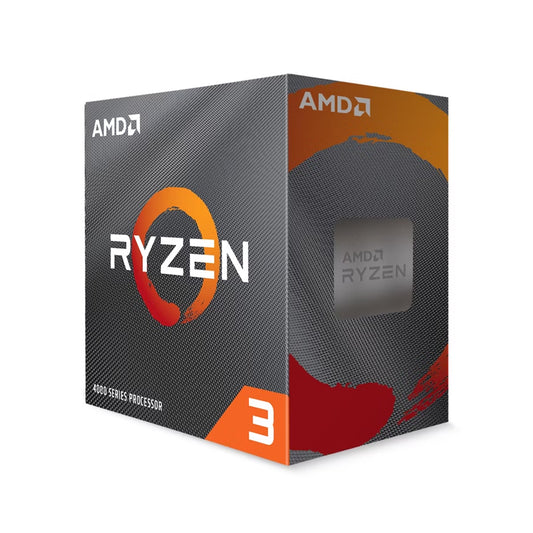 AMD Ryzen 3 4100, 4-Core/8 Threads UNLOCKED, Max Freq 4.00GHz, 6MB Cache Socket AM4 65W, With Wraith Stealth (AMDCPU) 100-100000510BOX