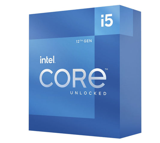 Intel i5 12600K CPU 3.7GHz (4.9GHz Turbo) 12th Gen LGA1700 10-Cores 16-Threads 25MB 125W UHD Graphic 770 Unlocked Retail Box Alder Lake no Fan BX8071512600K