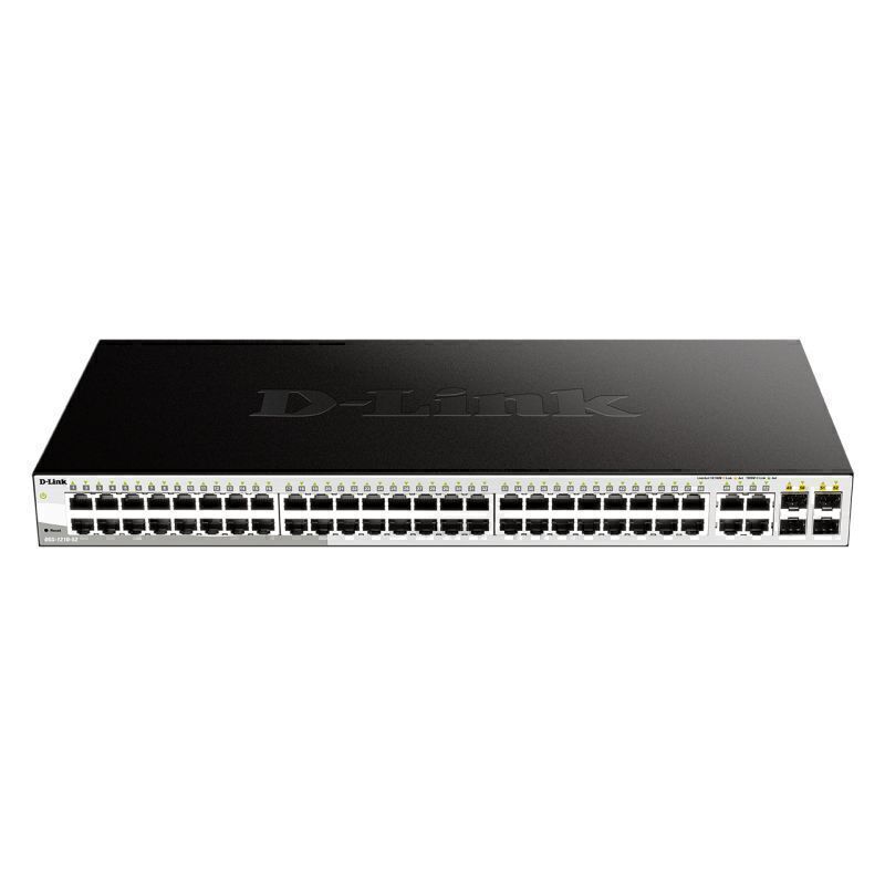 D-Link 52-Port Gigabit Smart Managed Switch with 52 RJ45 ports  - DGS-1210-52