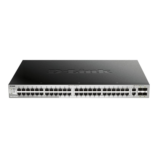 D-Link 54 port Stackable Gigabit Layer 3+ Switch with 6 10GbE ports  - DGS-3130-54TS