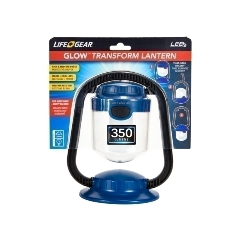 LifeGear 350 Lumen Glow Transform LED Lantern  - LG3748