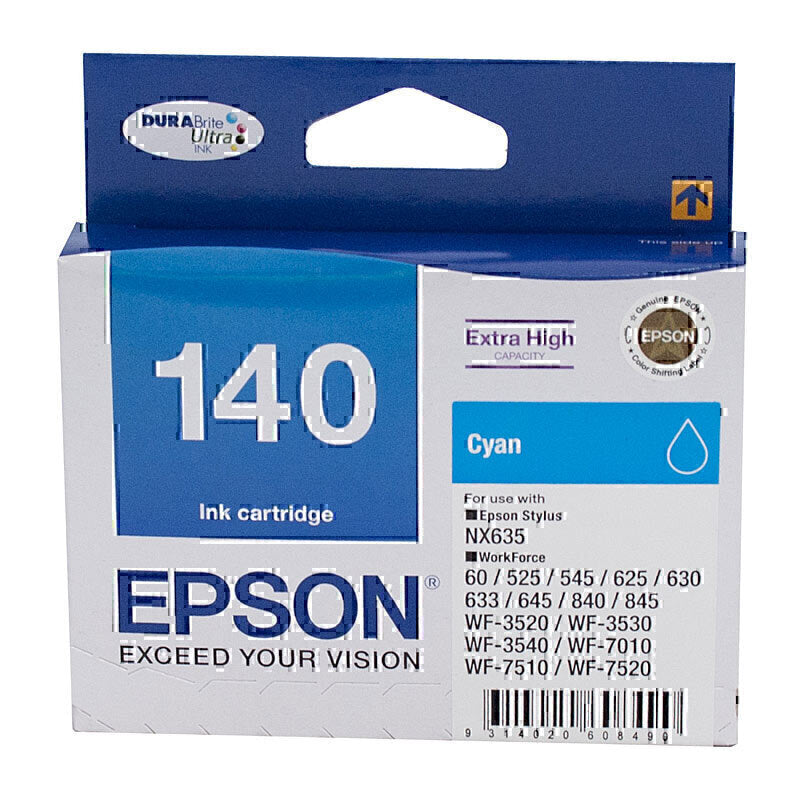 Epson 140 Cyan Ink Cartridge 755 pages - C13T140292