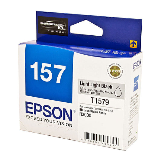 Epson 1579 Lt Lt Black Ink Cartridge  - C13T157990