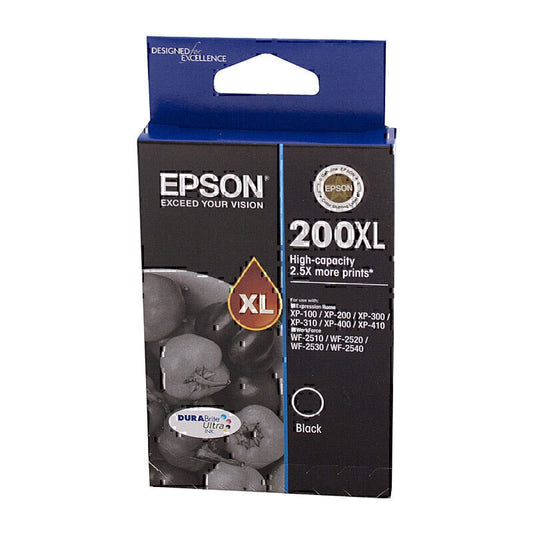 Epson 200XL Black Ink Cartridge 500 pages - C13T201192