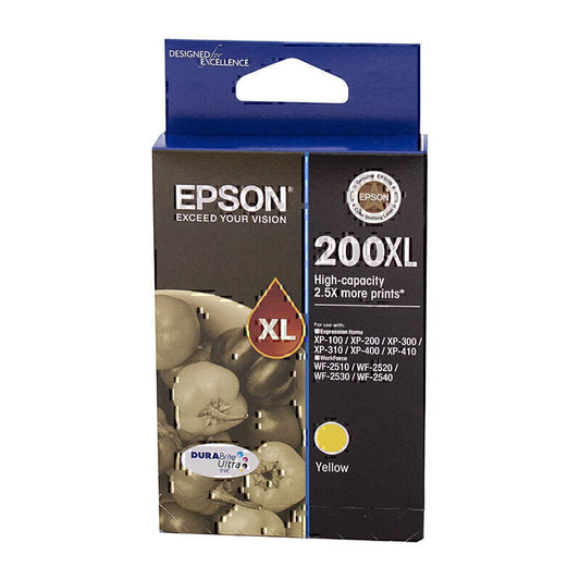 Epson 200XL Yellow Ink Cartridge 450 pages - C13T201492