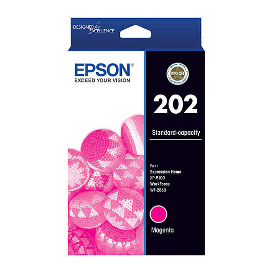 Epson 202 Magenta Ink Cartridge  - C13T02N392